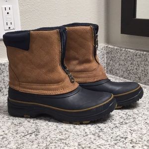 Bass Cordova Zippered Duck Boots